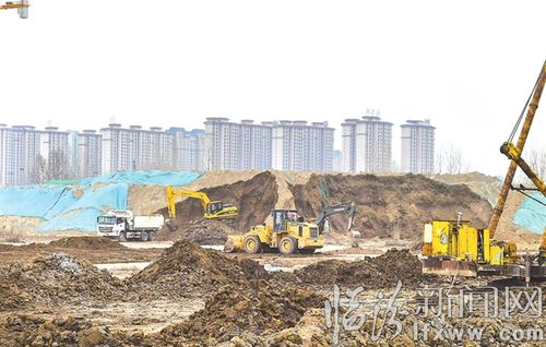 臨汾市第二中心學(xué)校建設(shè)項目緊張有序推進